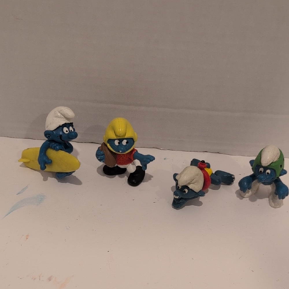 Vintage Germany Smurf Lot